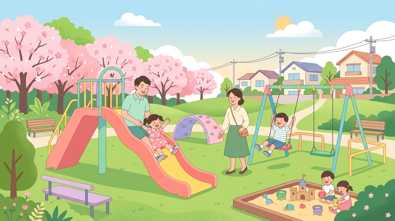 府中市是政南公園